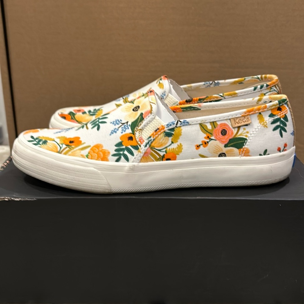 Keds Double Decker Slipon - Rifle Paper Co. Collaboration, Floral